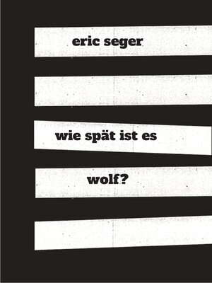 cover image of wie spät ist es wolf?